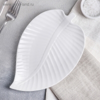 Блюдо керамическое &laquo;Лист&raquo;, 25&times;16&times;1,5 см