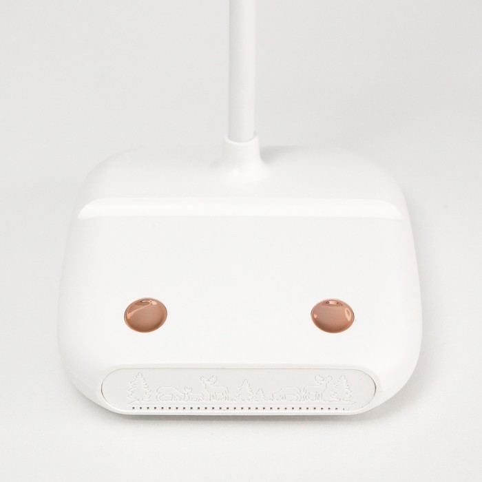 Настольная лампа сенсорная "Арти" LED 5Вт USB АКБ белый RISALUX