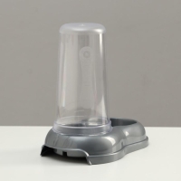 Автопоилка/автокормушка 0,6 л, серая перламутр Автопоилка/автокормушка 0,6 л, серая перламутр