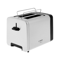 Тостер Bosch TAT4P420, 970 Вт, 6 режимов прожарки, 2 тоста, серебристо-чёрный Тостер Bosch TAT4P420, 970 Вт, 6 режимов прожарки, 2 тоста, серебристо-чёрный