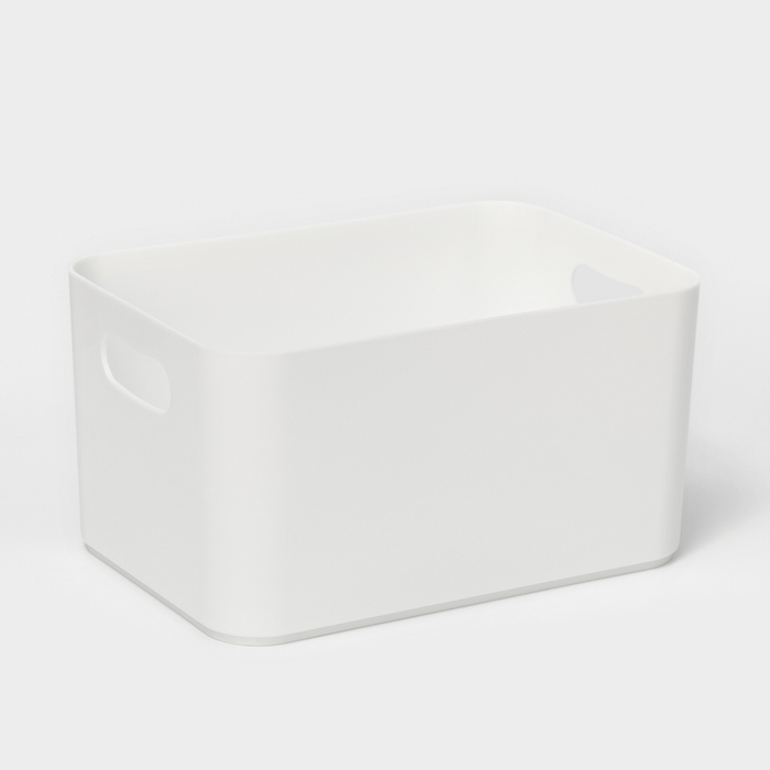 Корзина для хранения Joy, 2,3 л, 23&times;16&times;12 см, цвет белый