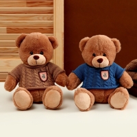 Мягкая игрушка «Медведь» в свитере, 25 см, цвет МИКС Мягкая игрушка «Медведь» в свитере, 25 см, цвет МИКС