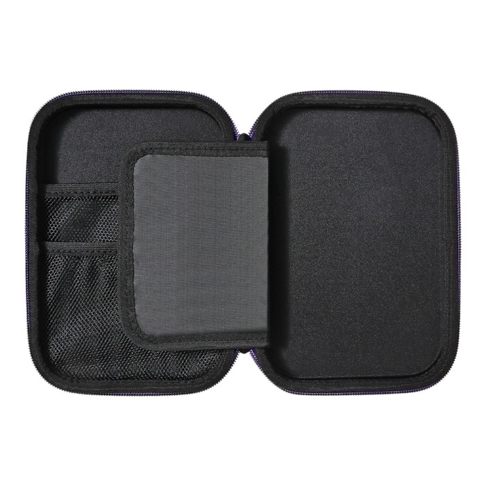 Пенал 1 секция откидная планка 150*215*45 EVA Феникс дев "Милая готика" фиолет 65695