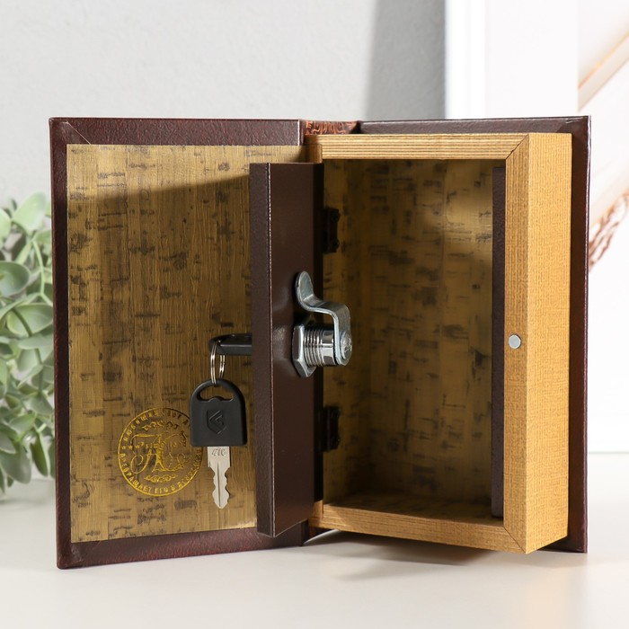 Сейф шкатулка книга Сейф шкатулка книга "Золотой вклад" 17х11х5 см