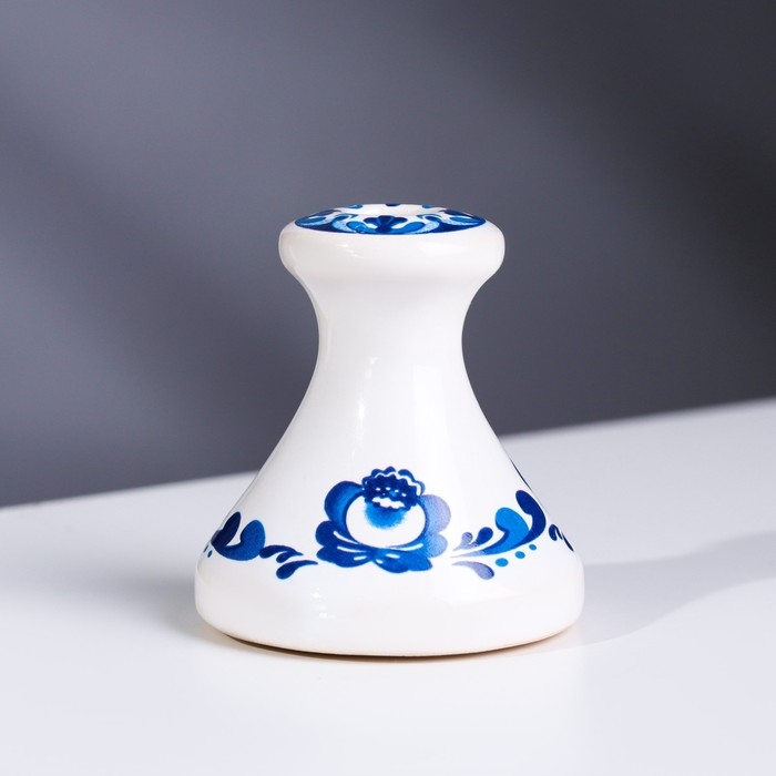 Подсвечник конус Подсвечник конус "Гжель", керамика