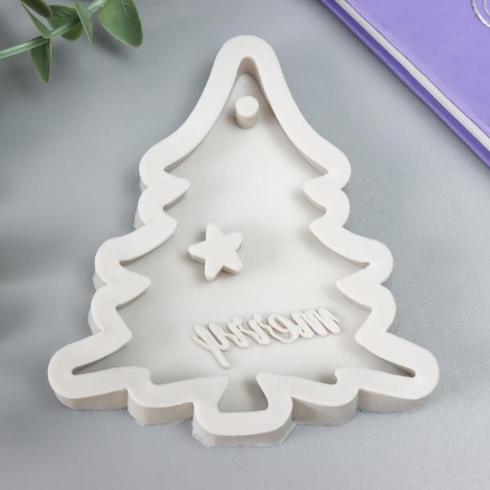 Молд силикон Молд силикон "Ёлочка" 9х7х1,5 см