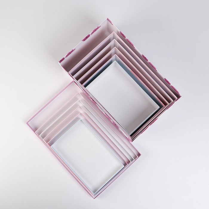 Набор коробок 6 в 1, упаковка подарочная, &laquo;Girls&raquo;, 20 х 12.5 х 7.5 ‒ 32.5 х 20 х 12.5 см