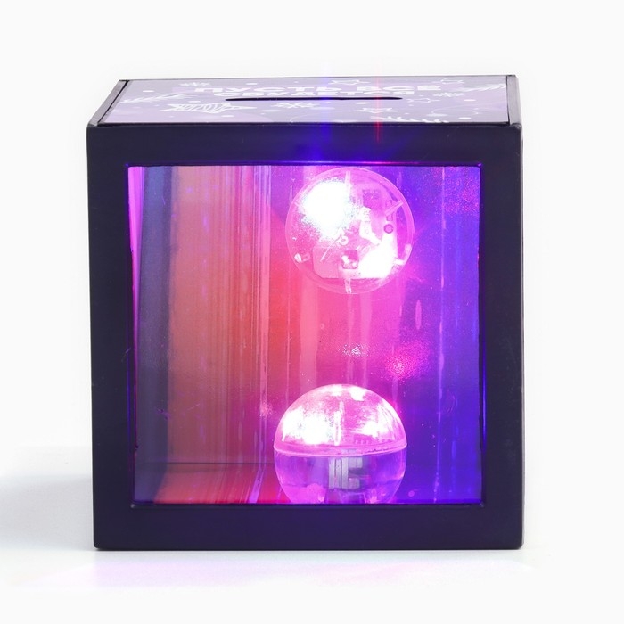 Копилка новогодний подарок &laquo;Новый год: Исполню все твои желания&raquo; 7 х 7 см