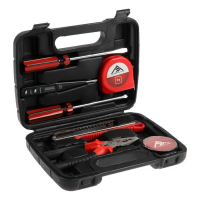 Набор инструментов в кейсе ЛОМ, универсальный, 7 предметов Набор инструментов в кейсе ЛОМ, универсальный, 7 предметов