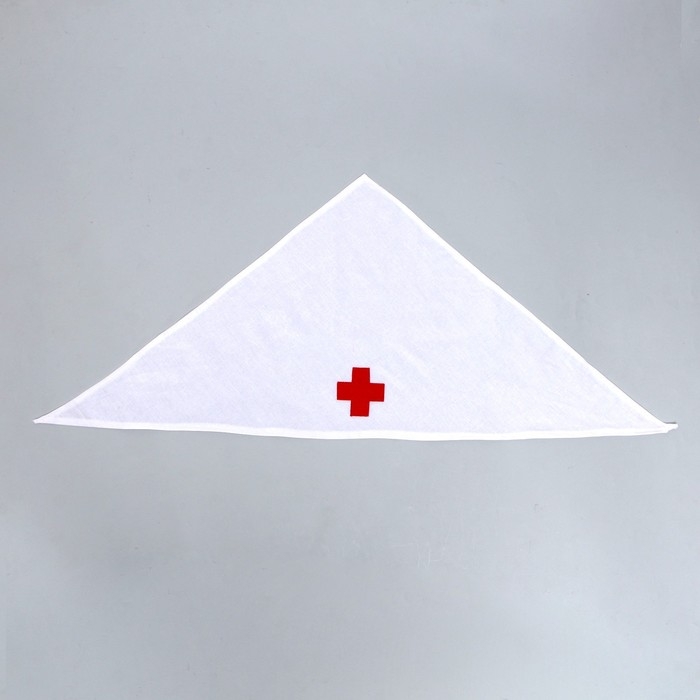 Косынка медсестры, цвет белый Косынка медсестры, цвет белый