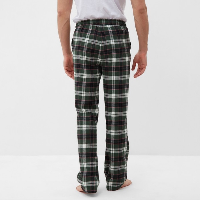 Брюки мужские домашние KAFTAN размер 52, зеленый