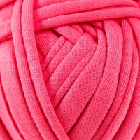 Пряжа трикотажная 100% хлопок "Лентино mini" 100 гр 40 м цвет 10 тёплый розовый