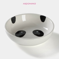 Салатник Доляна «Панда», 250 мл, d=13 см, цвет белый Салатник Доляна «Панда», 250 мл, d=13 см, цвет белый