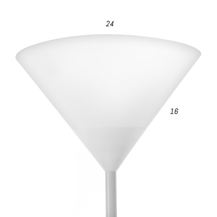 Торшер "Тренд 1 1х40Вт Е27 белый 22х22х180 см.