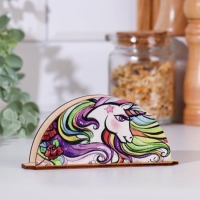 Салфетница "Единорог", 13,5&times;3,1&times;6 см