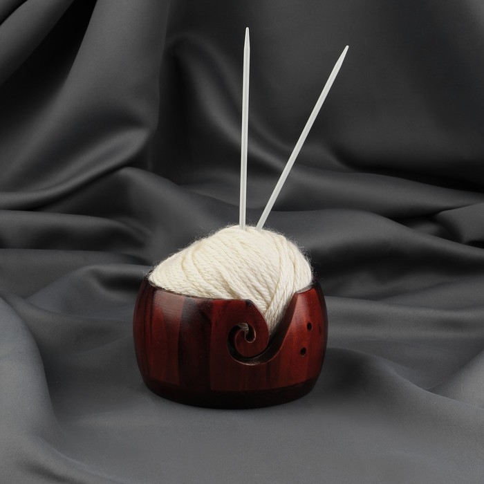 Клубочница, d = 15 &times; 8 см, цвет коричневый