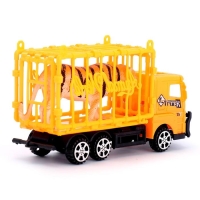 Грузовик инерционный &laquo;Зооперевозчик&raquo;, цвета МИКС