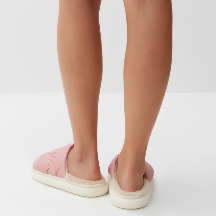 Тапочки женские, размер 36-37, цвет розовый