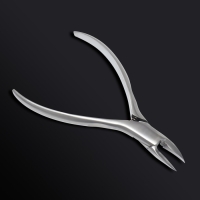 Кусачки педикюрные &laquo;Premium&raquo;, 13 см, длина лезвия - 16 мм, цвет серебристый