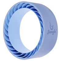 Йога-колесо Sangh &laquo;Лотос&raquo;, 33&times;13 см, цвет голубой