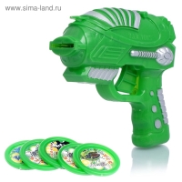 Пистолет «Стрелок», стреляет дисками, цвета МИКС Пистолет «Стрелок», стреляет дисками, цвета МИКС