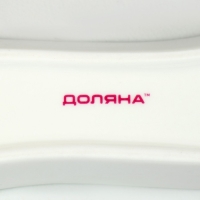 Блюдо фарфоровое для оливок/солений Доляна &laquo;Зелёный сад&raquo;, 20&times;5&times;3,5 см, цвет белый