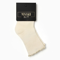 Носки детские MINAKU, цвет молочный, 7-10 см