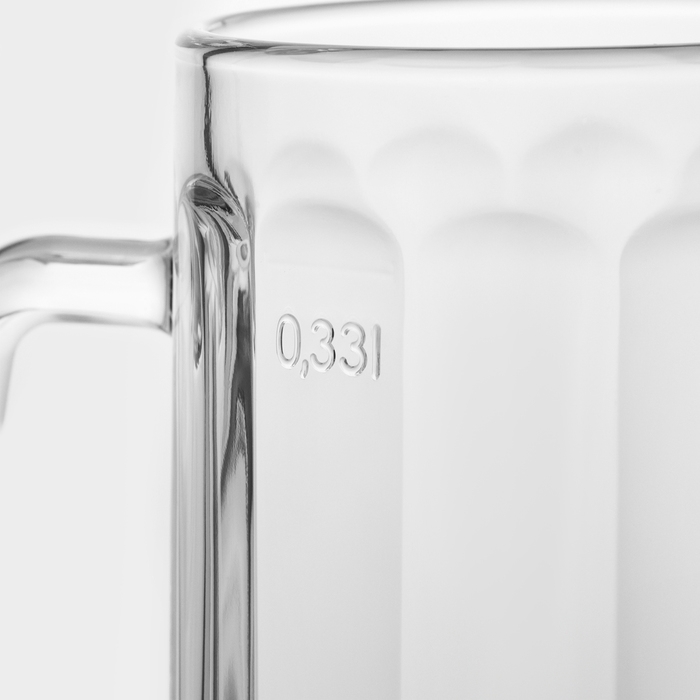 Кружка стеклянная для пива «Ладья», 330 мл Кружка стеклянная для пива «Ладья», 330 мл