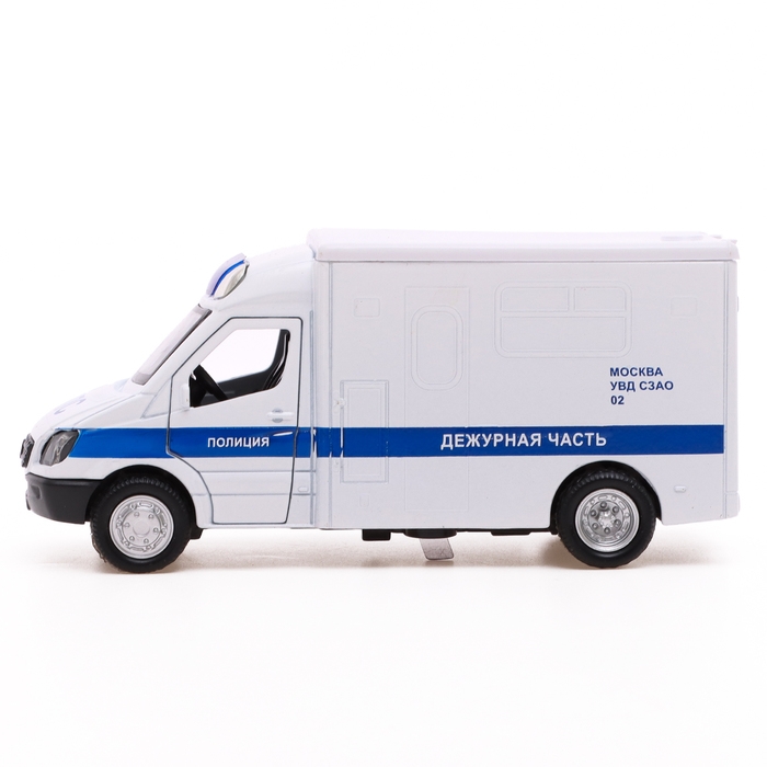 Машина «Спецслужбы», металлическая, световые и звуковые эффекты, открываются двери, инерция, цвет МИКС Машина «Спецслужбы», металлическая, световые и звуковые эффекты, открываются двери, инерция, цвет МИКС