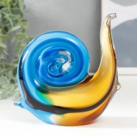 Сувенир стекло "Улитка" 13х11.5 см Сувенир стекло "Улитка" 13х11.5 см