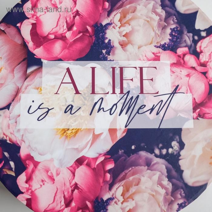 Набор коробок 3 в 1, упаковка подарочная, &laquo;Цветы&raquo;, 18 х 18 х 13‒25 х 25 х 15 см