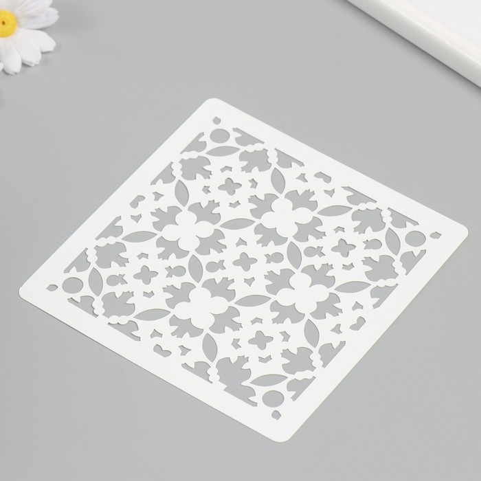 Трафарет "Плитка" 15х15 см