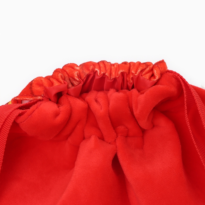 Сумка детская &laquo;Синий трактор&raquo;, 35 &times; 30 см, цвет красный