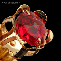 Сувенир &laquo;Цветок&raquo;, 2&times;2&times;5 см, с кристаллами