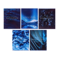 Тетрадь 48 листов в клетку Calligrata "Вдохновение", обложка мелованный картон, УФ-лак, блок офсет, МИКС Тетрадь 48 листов в клетку Calligrata "Вдохновение", обложка мелованный картон, УФ-лак, блок офсет, МИКС