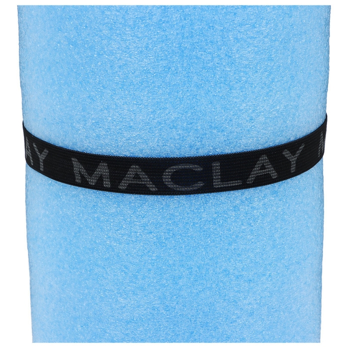 Коврик туристический maclay, 180х60х0.8 см, цвет голубой