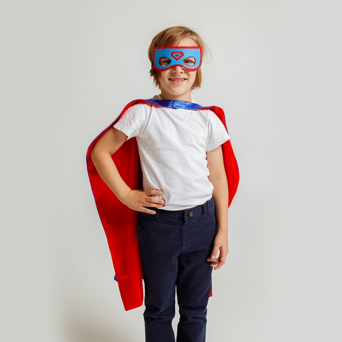 Карнавальный набор &laquo;Мегагерой&raquo;: плащ и маска