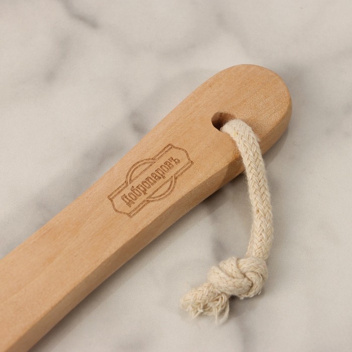 Мочалка с ручкой, люфа, гладкая, 33х7 см Мочалка с ручкой, люфа, гладкая, 33х7 см