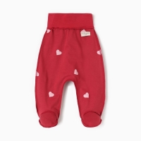 Ползунки детские MINAKU, цвет красный, рост 68-74 см Ползунки детские MINAKU, цвет красный, рост 68-74 см