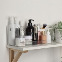 Органайзер для хранения, с ручками, 1 секция, 30 × 14 × 13 см, цвет прозрачный Органайзер для хранения, с ручками, 1 секция, 30 × 14 × 13 см, цвет прозрачный