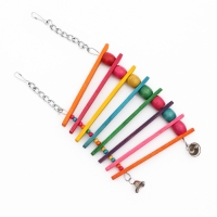 Игрушка для птиц "Радуга" с колокольчиками, 25 х 12 см Игрушка для птиц "Радуга" с колокольчиками, 25 х 12 см