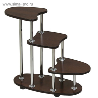 Полка для цветов Фифа, 770х300х670, Венге