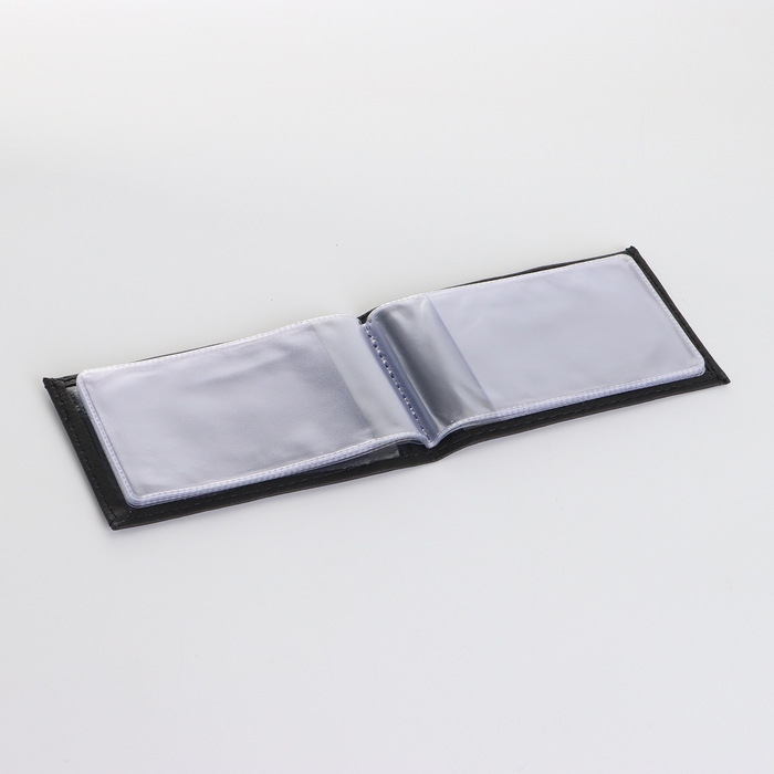 Визитница, 18 карт, цвет чёрный