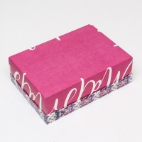 Коробка складная, "Весенний портрет"  24 х 17 х 8 см