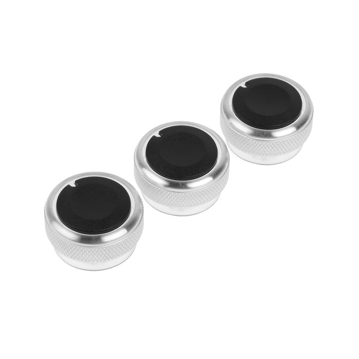 Ручка переключения климата Ford, хром, набор 3 шт Ручка переключения климата Ford, хром, набор 3 шт