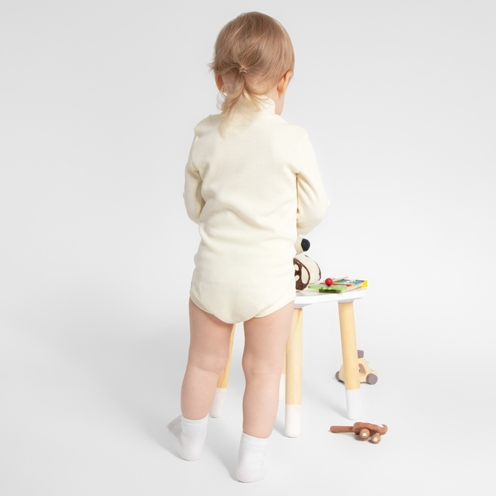 Боди-водолазка детская MINAKU, цвет айвори, рост 86-92 см Боди-водолазка детская MINAKU, цвет айвори, рост 86-92 см