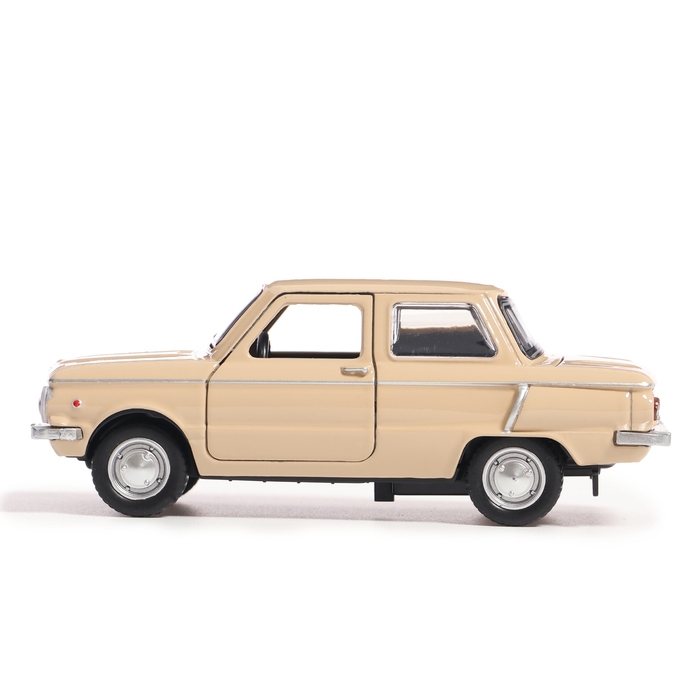 Машина металлическая «Запорожец», инерция, 12 см, бежевый Машина металлическая «Запорожец», инерция, 12 см, бежевый