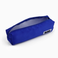 Пенал текстильный &laquo;1 сентября&raquo; , 20 х 5 х 4 см, синий