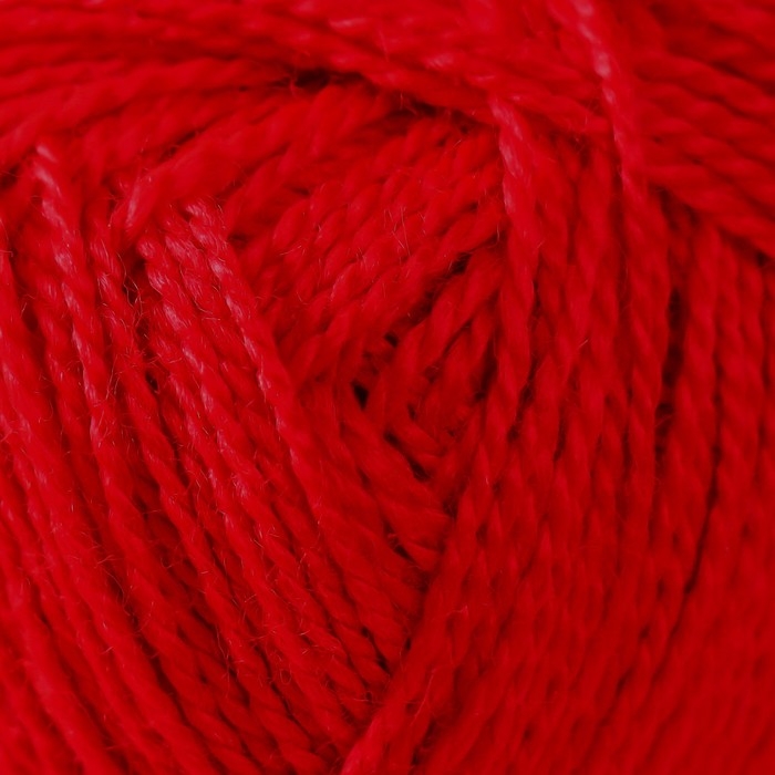 Пряжа Пряжа "Etamin" 100% акрил 180м/30гр (434 красный)