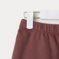 Костюм детский (свитшот, шорты) MINAKU, цвет коричневый, рост 122 см